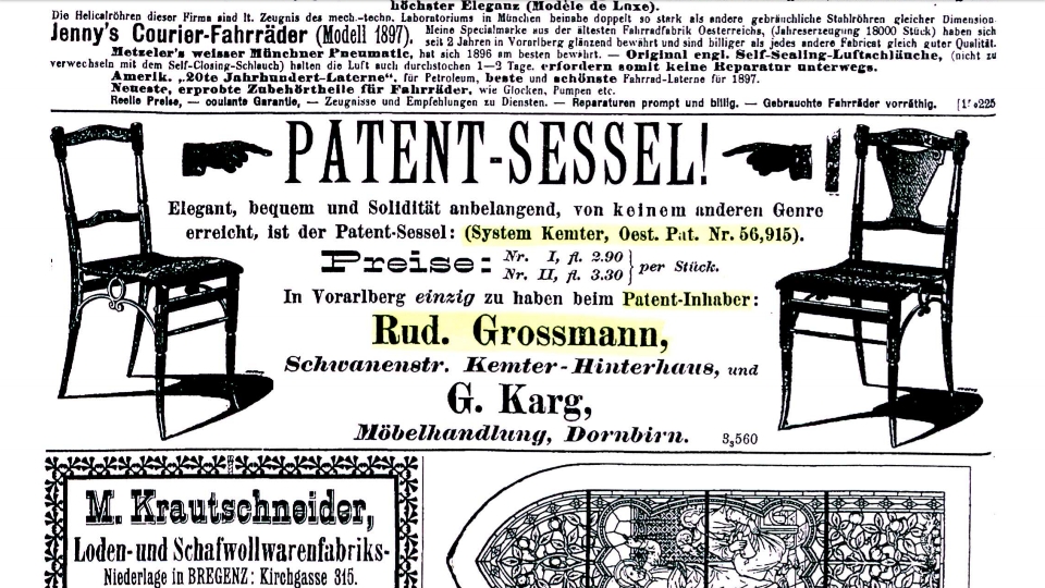 Bregenzer Patent-Sessel